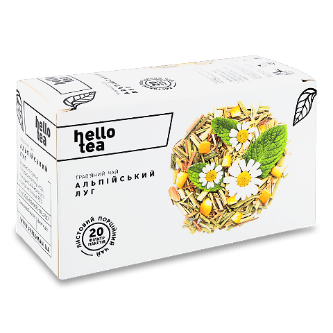 Чай трав'яний Hello Tea Альпійський луг, 20*2г – купити в інтернет