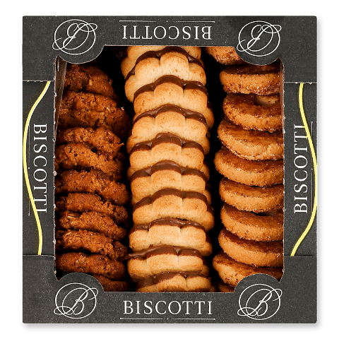 Печиво Biscotti Дольче Місто Мікс здобне пісочно-відсадне