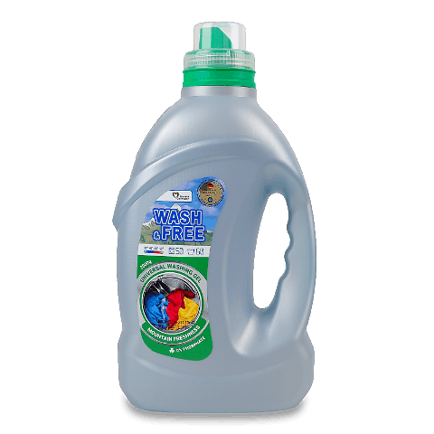 Гель для прання Wash&Free Гірська свіжість універсальний, 2000г