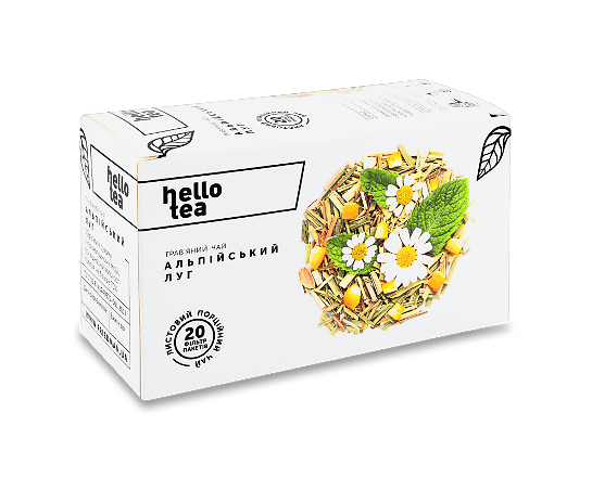 Чай трав'яний Hello Tea Альпійський луг