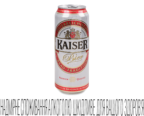 Пиво Kaiser світле з/б