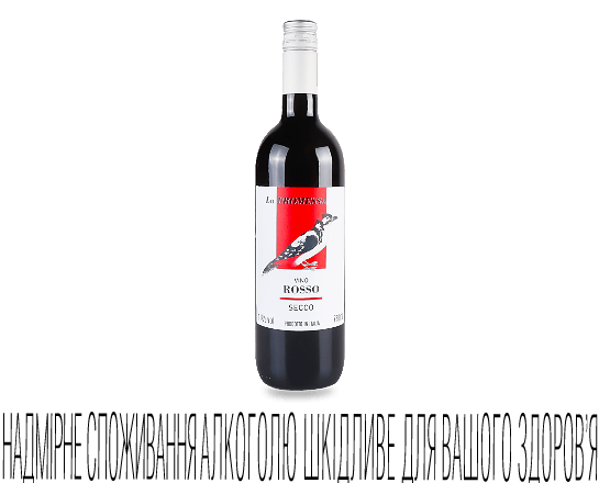 Вино La Promessa Rosso Secco червоне сухе