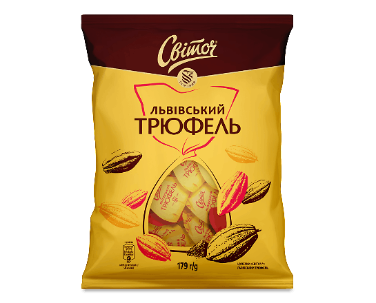 Цукерки Світоч Львівський трюфель