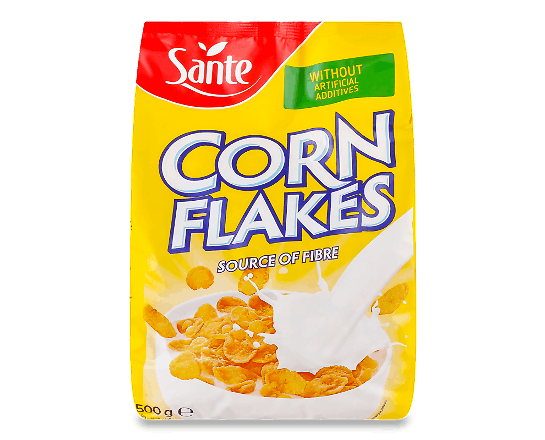 Пластівці Sante кукурудзяні