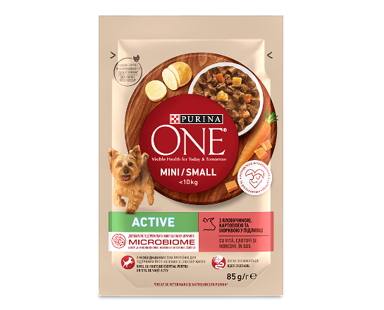 Корм для собак ONE Mini з яловичиною, картоплею та морквою