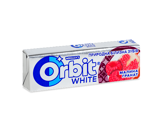 Гумка жувальна Orbit White малина-гранат