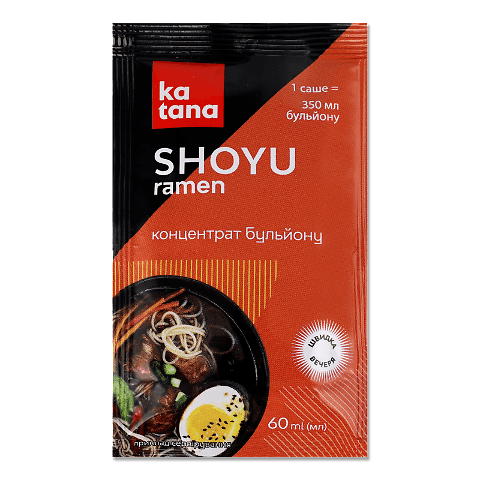 Концентрат бульйону Katana Shoyu ramen