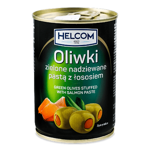 Оливки Helcom фаршировані лососем