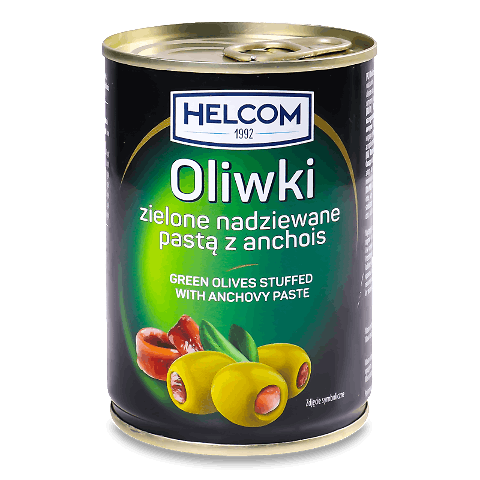 Оливки Helcom фаршировані анчоусами