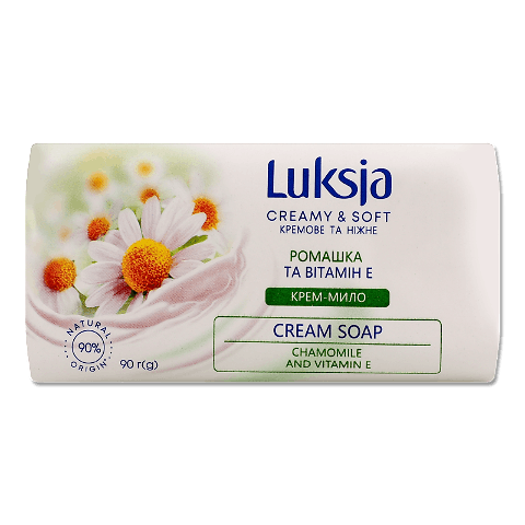 Крем-мило Luksja Ромашка та вітамін Е