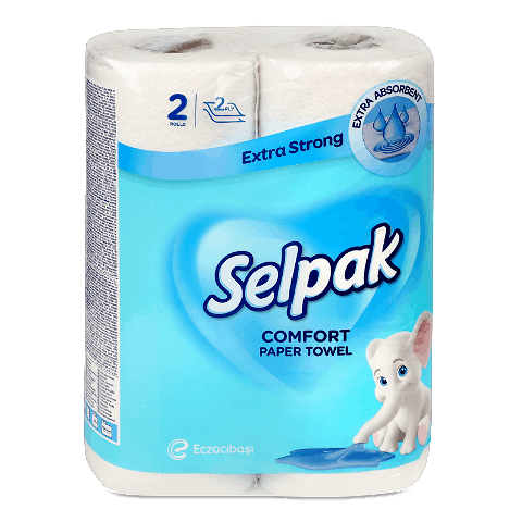 Рушник кухонний Selpak Comfort білий