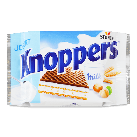 Вафлі Knoppers йогурт