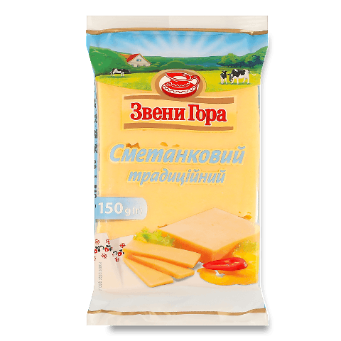 Сир Звени Гора Сметанковий традиційний 48%