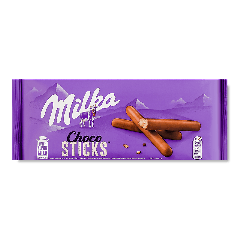 Печиво Milka Choco sticks в молочному шоколаді