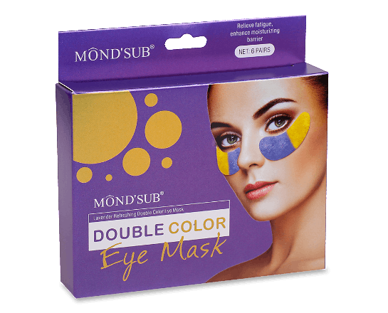 Патчі під очі Mond'Sub освіжаючі лавандово-золоті