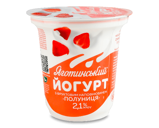Йогурт Яготинський полуниця 2,1%