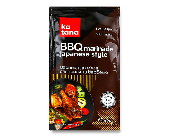 Маринад Katana Japanese Style для гриля і барбекю