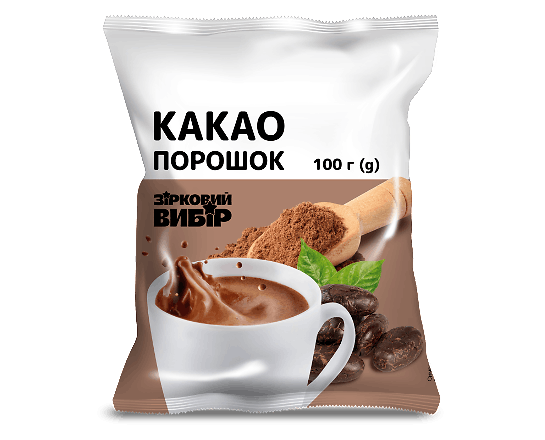Какао-порошок Зірковий вибір