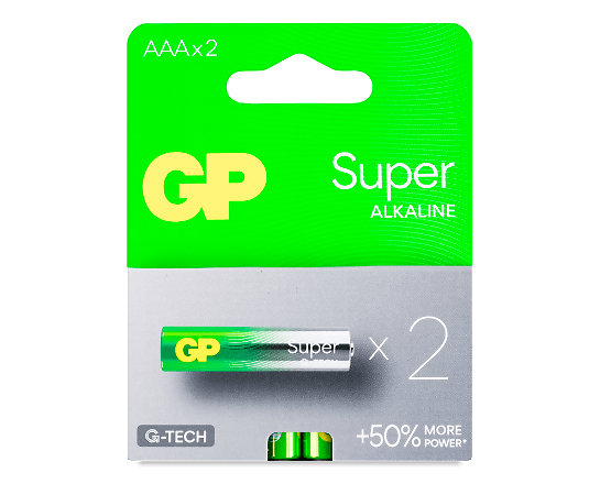 Батарейки GP Super Alkaline G-Tech AAА LR03