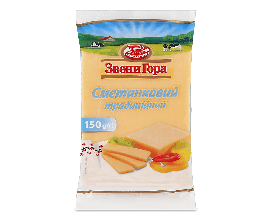 Сир Звени Гора Сметанковий традиційний 48%