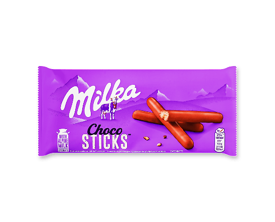 Печиво Milka Choco sticks в молочному шоколаді