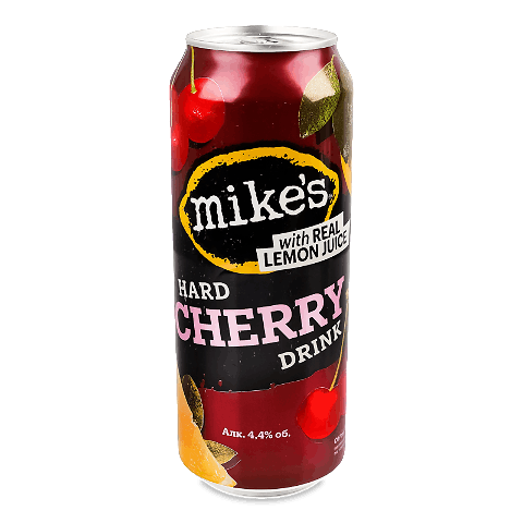 Пиво Mike's Hard Drink Lemon з/б, 0,5л – купити в інтернет