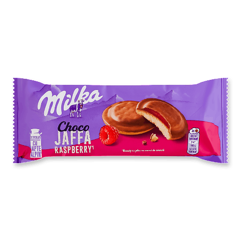 Печиво Milka Choco Jaffa Raspberry Jelly бісквітне