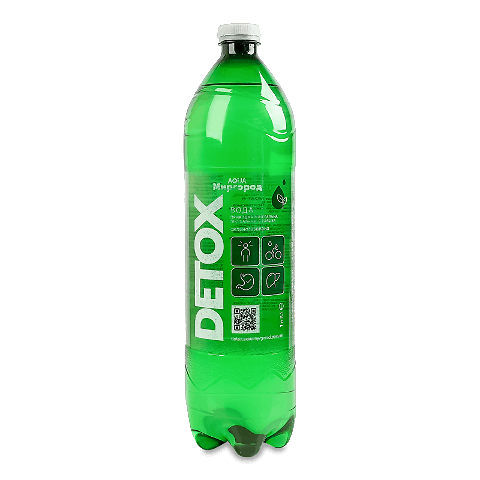 Вода мінеральна Aqua Миргород Detox сильногазована