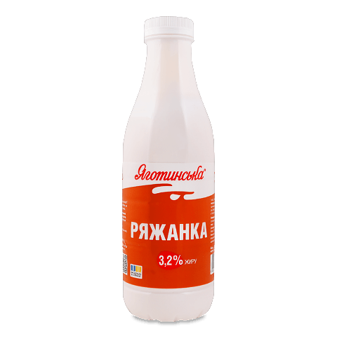 Ряжанка Яготинська 3,2% пляшка
