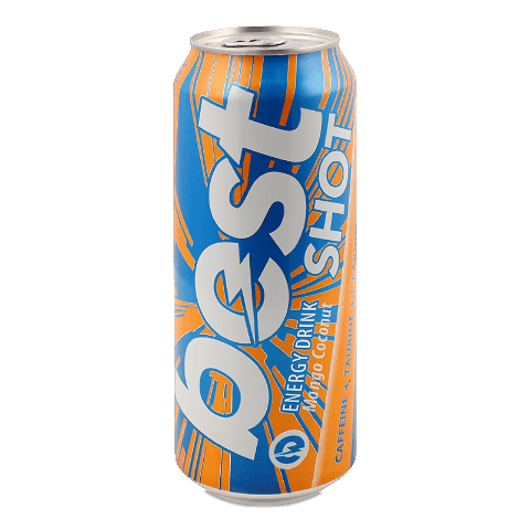 Напій енергетичний Best Shot Mango Coconut безалкогольний з/б