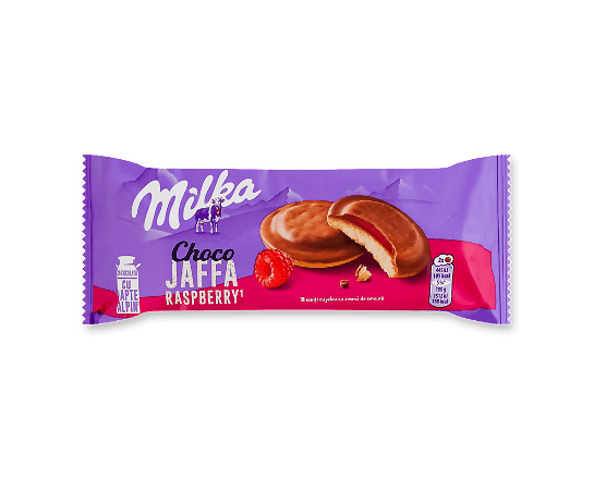 Печиво Milka Choco Jaffa Raspberry Jelly бісквітне
