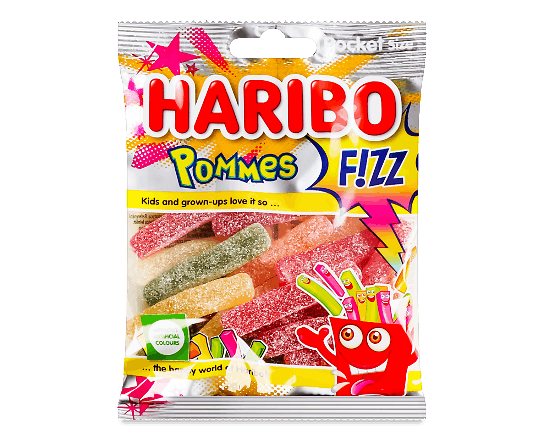 Цукерки Haribo Кисла картопля фрі желейні