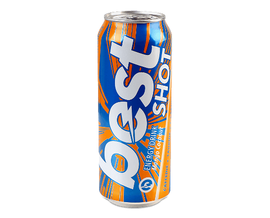 Напій енергетичний Best Shot Mango Coconut безалкогольний з/б