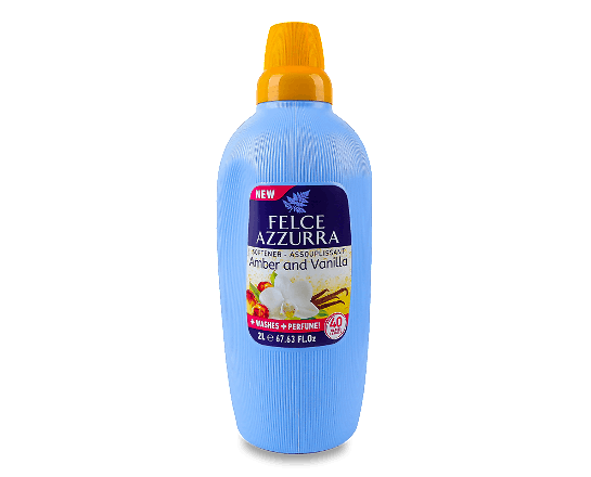 Пом'якшувач для тканин Felce Azzurra Amber&Vanilla 40 циклів