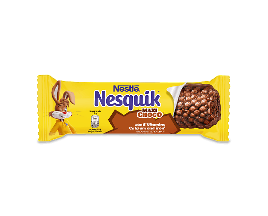 Батончик Nesquik Maxi Choco злаки та шоколад