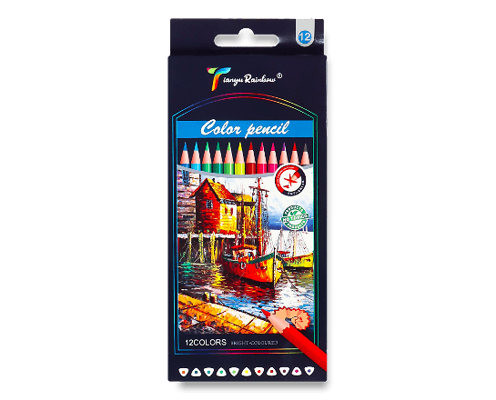Набір олівців кольорових 12 шт. в асортименті 959046