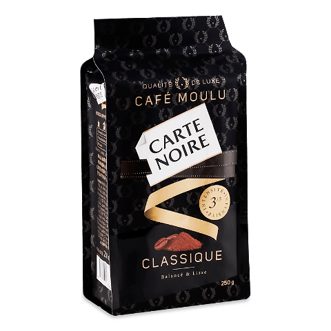 Кава мелена Carte Noire Classique натуральна смажена