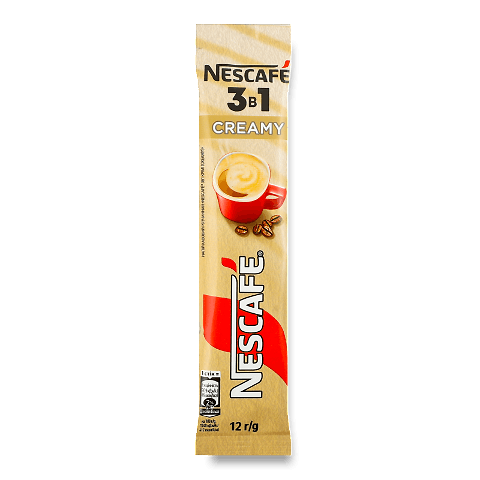 Напій кавовий Nescafe Creamy 3в1 розчинний