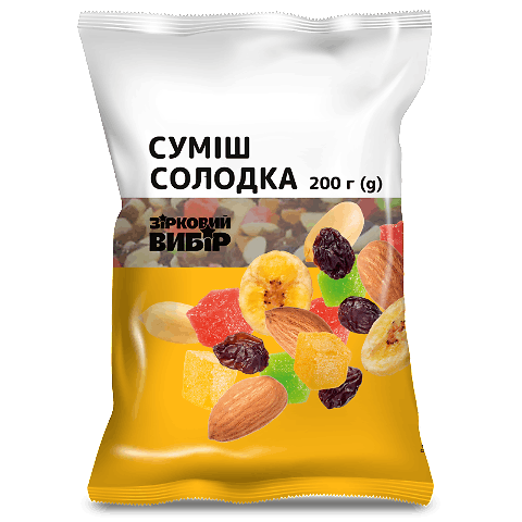 Суміш Зірковий вибір солодка