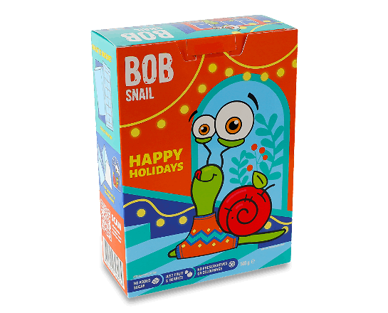Набір продукції Bob Snail Різдвяний бокс з іграшкою та стікером