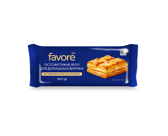 Тісто Favore Філо витяжне для домашньої випічки