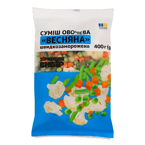 Суміш овочева Зірковий вибір Весняна швидкозамор