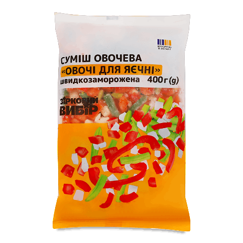 Суміш овочева Зірковий вибір Овочі д/яєчні швидкоз
