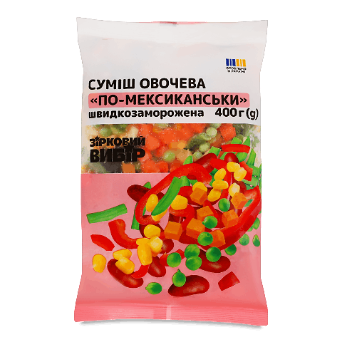 Суміш овочева Зірковий вибір поМексиканськи шв/зам