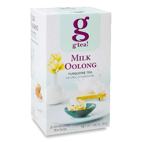 Чай бірюзовий G'tea! Молочний оолонг
