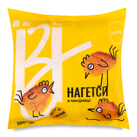 Нагетси Їзі курячі в паніровці заморожені