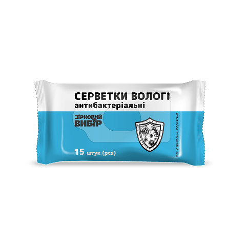 Серветки вологі Зірковий вибір з антибакт ефектом