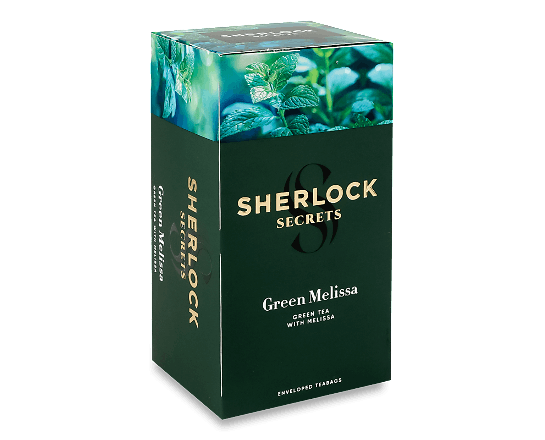 Чай зелений Sherlock Secrets Green melissa
