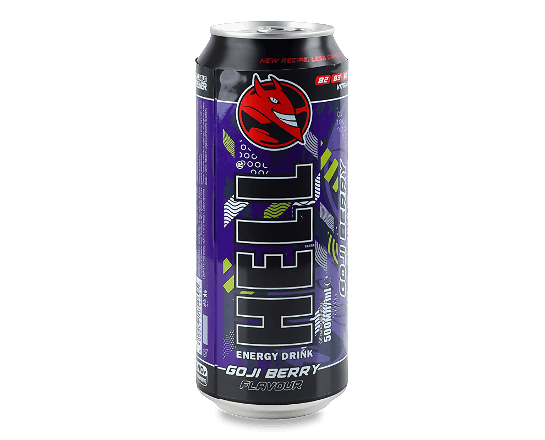 Напій енергетичний Hell Goji berry безалкогольний газований з/б