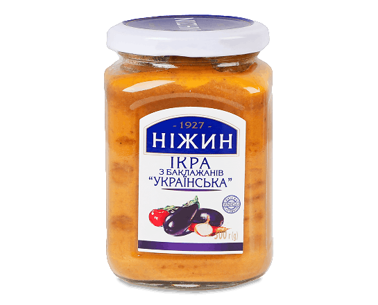 Ікра Ніжин Українська з баклажанів